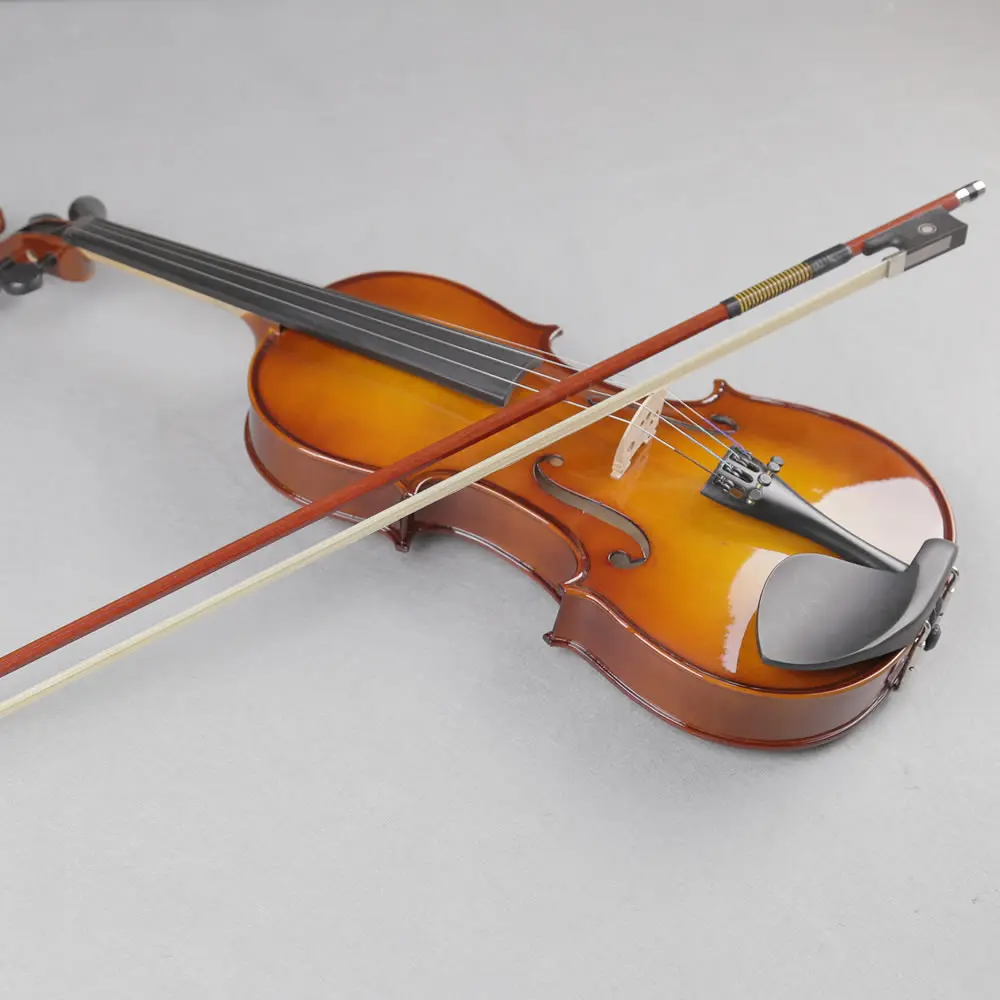 TONGLING Brand Beginner Antique Violin 4/4 3/4 Maple Violino High-grade Handmade Acoustic Students Violin Fiddle