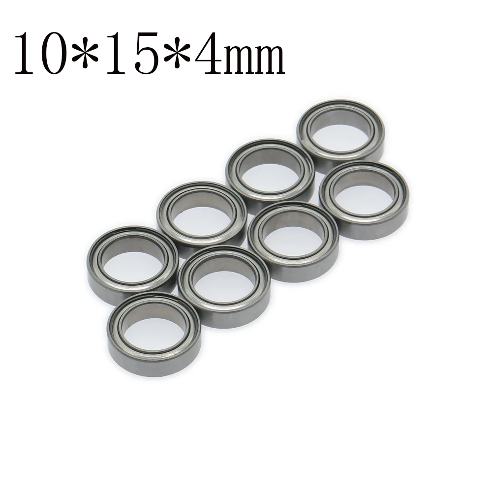 8PCS 10*15*4mm 11*5*4mm Bearing For Rc Hobby Model Car 1/10 Fs Racing Truck Buggy 53810  Hop-Up Parts Spareparts 582005 582002