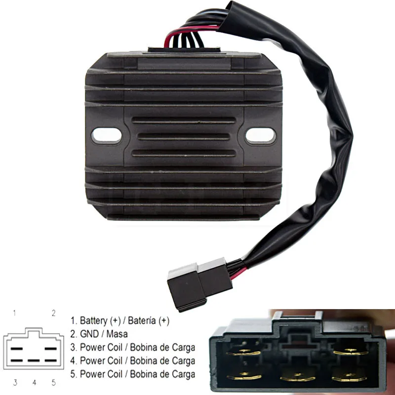 

For Suzuki SV650 SV650S 1999 2000 2001 2002 SV650 S Motorcycle Voltage Regulator Rectifier 12V