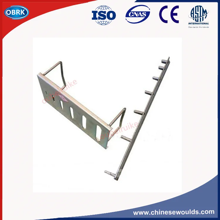 

Six Holes Steel Aggregate Thickness Gauge used for concrete aggregate grading screening