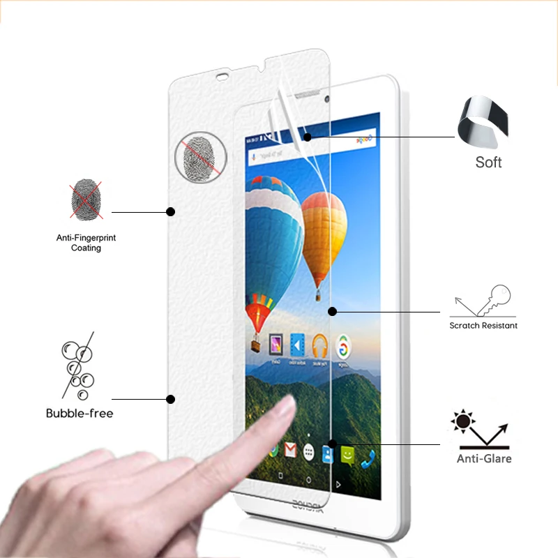 

BEST Anti-Glare Matte Protective Film For Archos 70B Copper 7.0" tablet pc Anti-Fingerprint Screen Protector film + tools