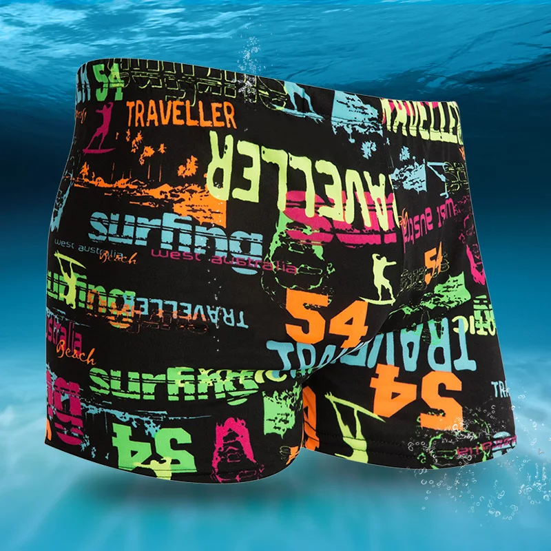 Men Swim Short Beach Pants Swimwear Swimming Trunks Surfing Sports Shorts