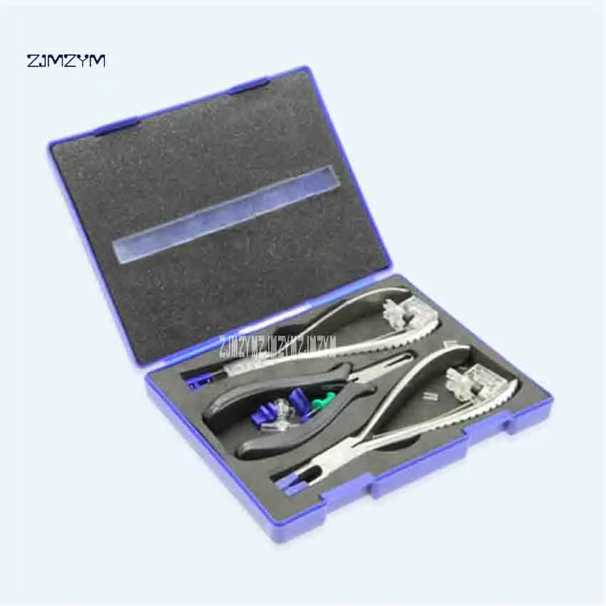 

ZJMZYM High Quality 3TB01A Rimless Eyeglass Plier Rubber Stopper Disassembly Tool Pliers Eyeglasses Glasses Pliers Tool Kit Set