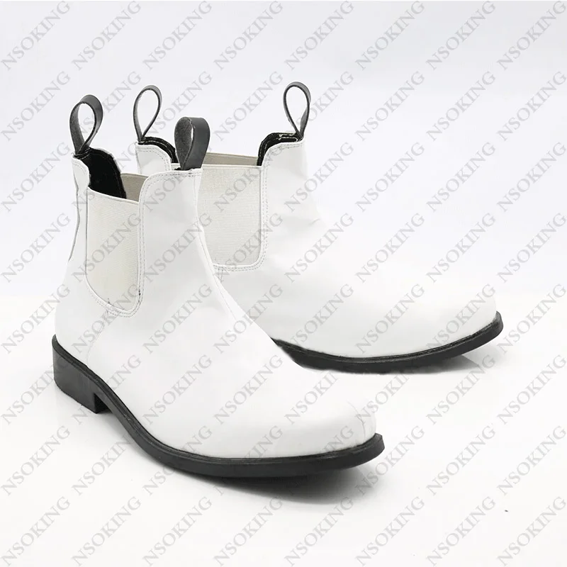 Cosplay Anime Schoenen Wit Soldaat Stormtrooper Laarzen