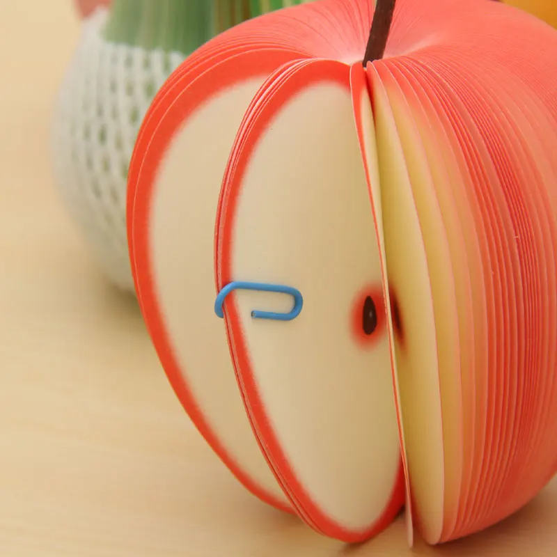 4 Pcs/lot Bookmark Buah Catatan Bookmark Sticker Bookmark Sticker Air Melon Memo Pad