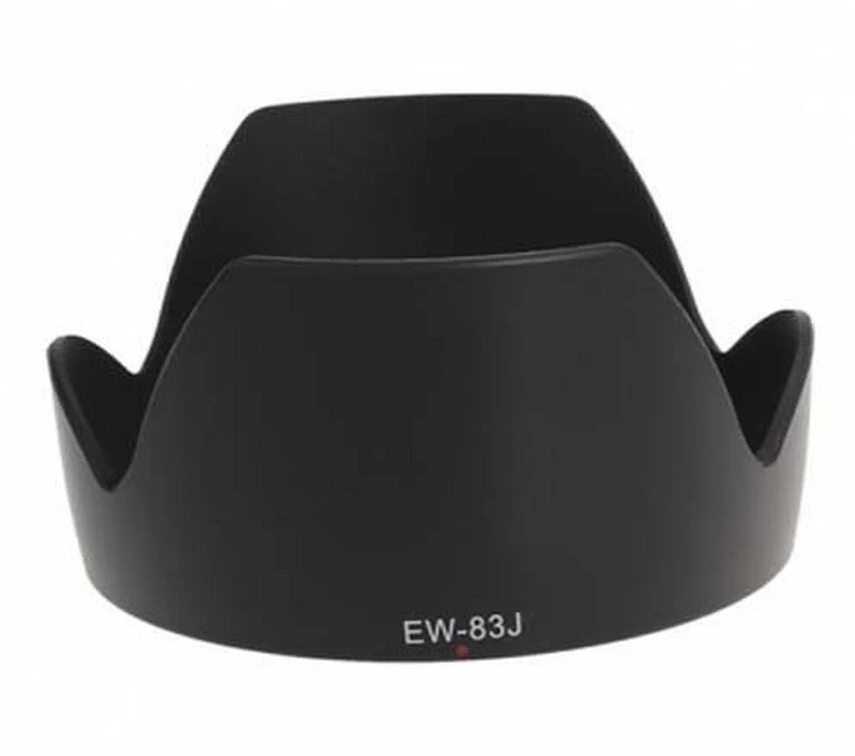 camera lens hood EW 83J ew-83j Petal Buckle lens hood for Canon EF-S 17-55mm f/2.8 IS USM 77mm flower shape  Accessories