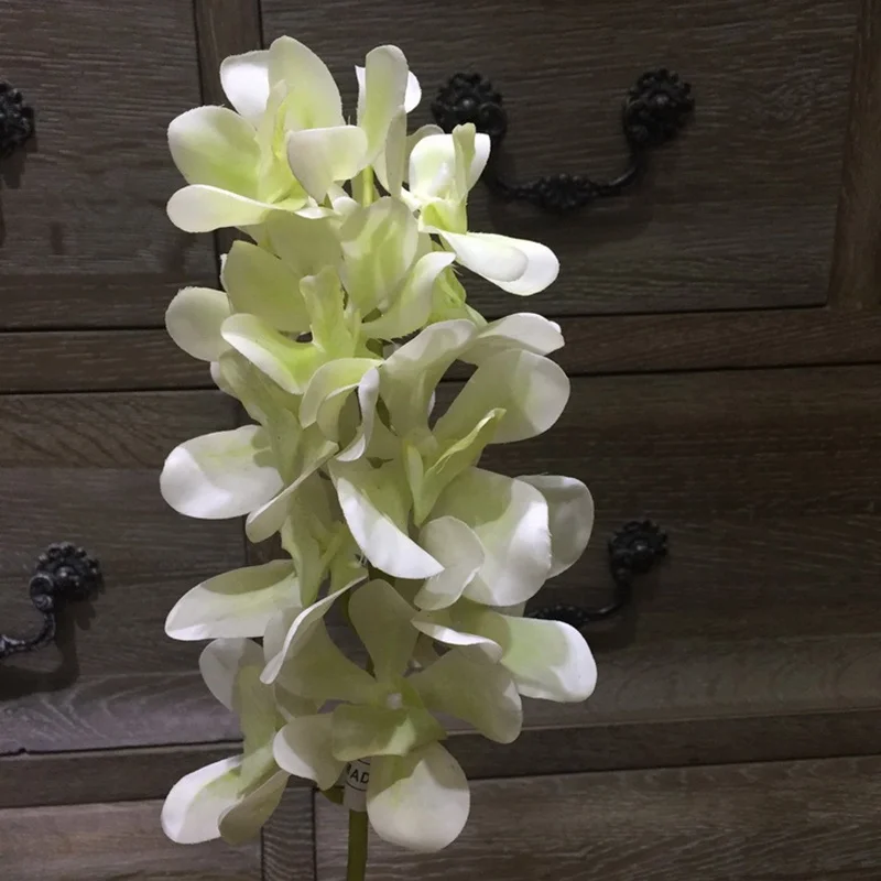 

6pcs 55cm High Grade Simulation Flower Wholesale Wyman Series Artificial Orchids Living Room Holiday Party Ceremony Decoration
