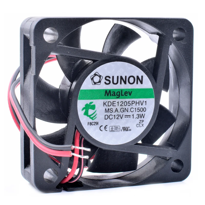 

Brand new original KDE1205PHV1 5cm 5015 50x50x15mm 12V 1.3W magnetic suspension bearing cooling fan