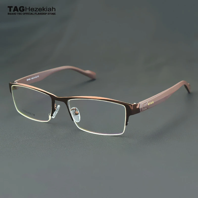 

eyeglasses frames men Brand Retro TR90 Business glasses frame Top Myopic computer optics oculos de grau clear lens glasses T9019