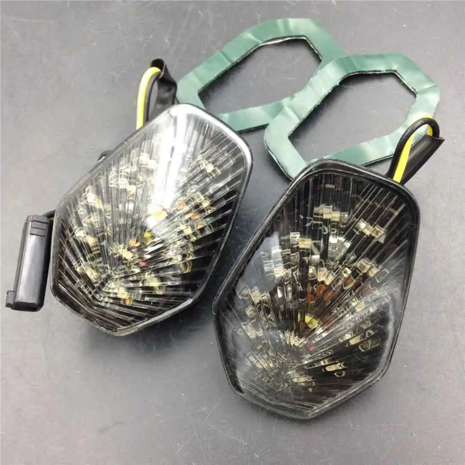 For 2001 2002 2003 2004 Suzuki GSXR 600 750 1000 K1 K3 K4 ​Motorcycle LED Turn Signal lights Smoke / Clear