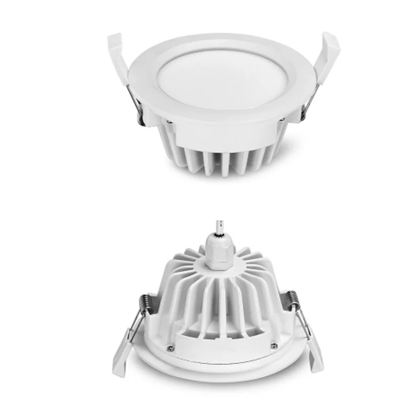 2pcs/lot Waterproof 12w 15w led downlight 3 inch Ceiling Lamp Anti-fog and moisture-proof downlight bathroom kitchen light