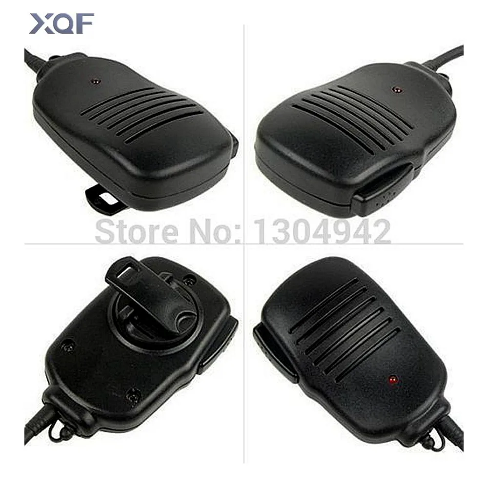 Baofeng Speaker Mic 2 Pin Hand Microphone with Signal light for BAOFENG UV-5R 5RA/B/C/D/E  Kenwood Walkie Talkie