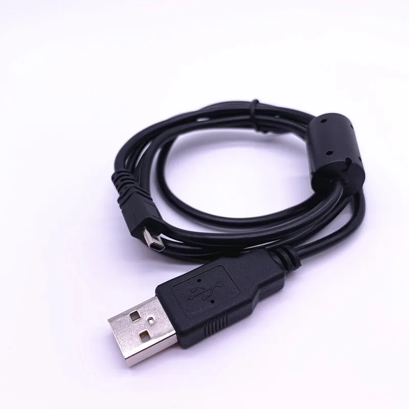 Kabel Data USB untuk Panasonic Lumix DMC-FS15/FS20/FS25/FS3/FS5/FS7/FS8/FX01/FX07/FX10/FX100K/FX100S/FX12/FX150K/FX150S/FX2/FX3