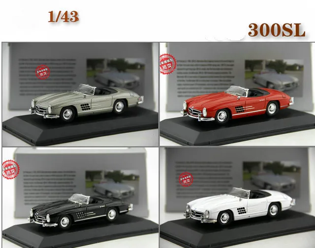 

Retro New Special Die-cast Metal 1/43 300 SL Convertible Car Static Display Collection Model Toys For Children