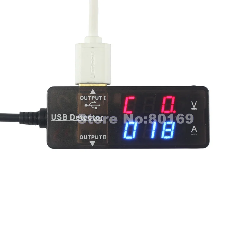 Imagem -04 - Usb Detector de Voltímetro Amperímetro Bateria Capacidade Monitor Carga para o Telefone Ipad Bloco de Energia Móvel Dc3.230v 3a