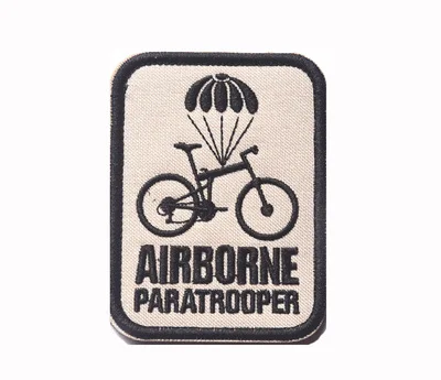 82nd 101st Airborne Paratrooper Bike Parachute Patch  Military Armband Tactical Patch badge free shipping