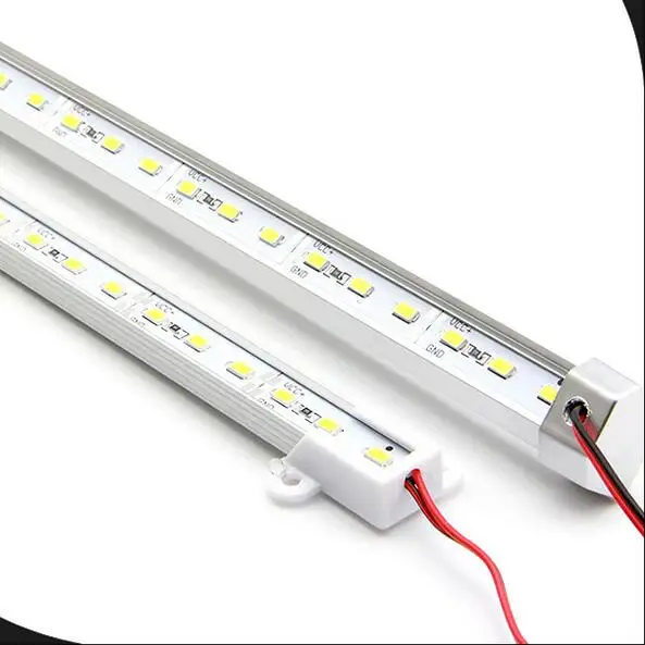 

100m LED Rigid Strips 5630 Light DC12V 72LED/M LED Hard Strip Lamp Aluminum Non-waterproof Indoor Lighting + V/U-Shape Housing