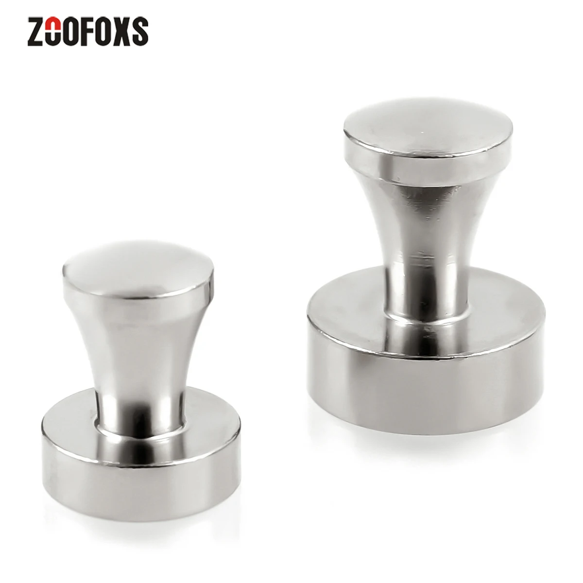 ZOOFOXS 2pcs Mini Powerful Neodymium Magnet Circular Hook Hanger Pushpin Permanet Magnets for Home Kitchen Wall Hold D16mm D20mm