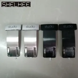 SHELKEE Replacement Metal Buckle lock connector Parts with Steel logo Telescopic rod Repair parts For Beats studio 2.0 headphone