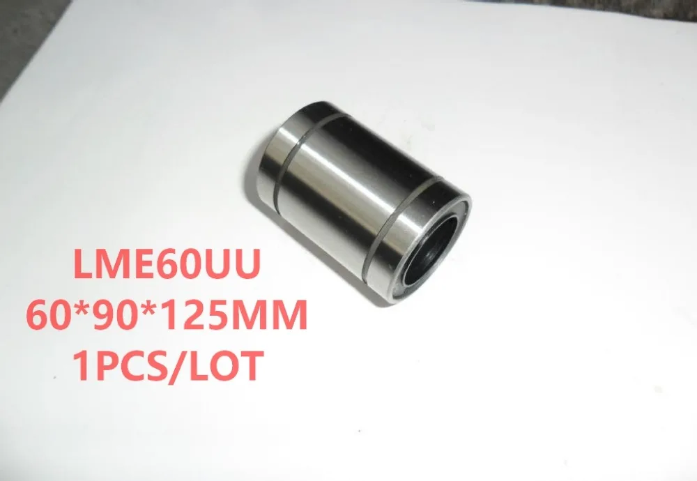 

1pcs/lot LME60UU Linear bearings Linear bushing cnc router 3d printer parts guide 60*90*125MM