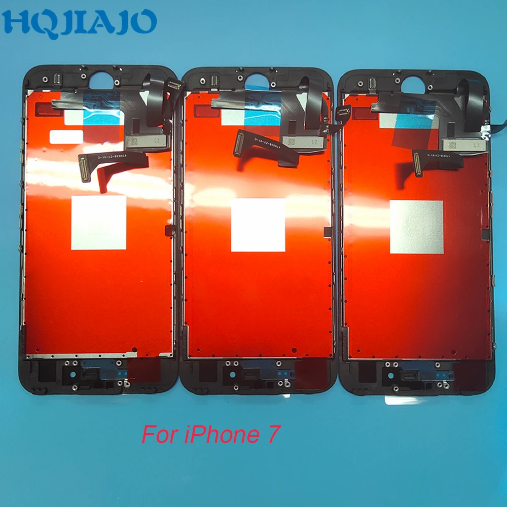 مجموعة شاشة لمس LCD ، 5 قطع ، بدون بكسل ميت ، لهاتف iPhone 7 Plus 8 Plus