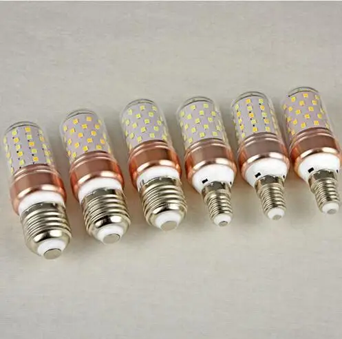 Led Bulb 8w 12w 16w Light Bulb SMD 2835 60Leds Led Bulb No Flicker 360 Degree Corn Bulb E27 E14 For Living Room AC85-265V