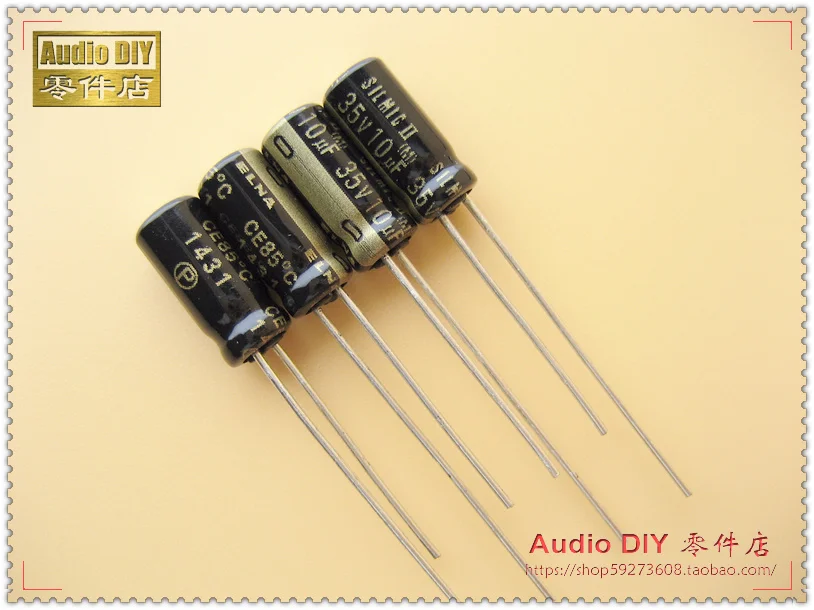 30PCS/50PCS ELNA SILMIC II per conto del 10uF/35V condensatori elettrolitici audio (Malesia origl sacchetto origl box) trasporto libero