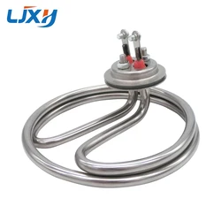 LJXH Electric Towel Heater Heat Preservation Platform 220V/380V 2KW/2.5KW/3KW 201SS Flange/Disc 46mm Towel Cart Heating Element