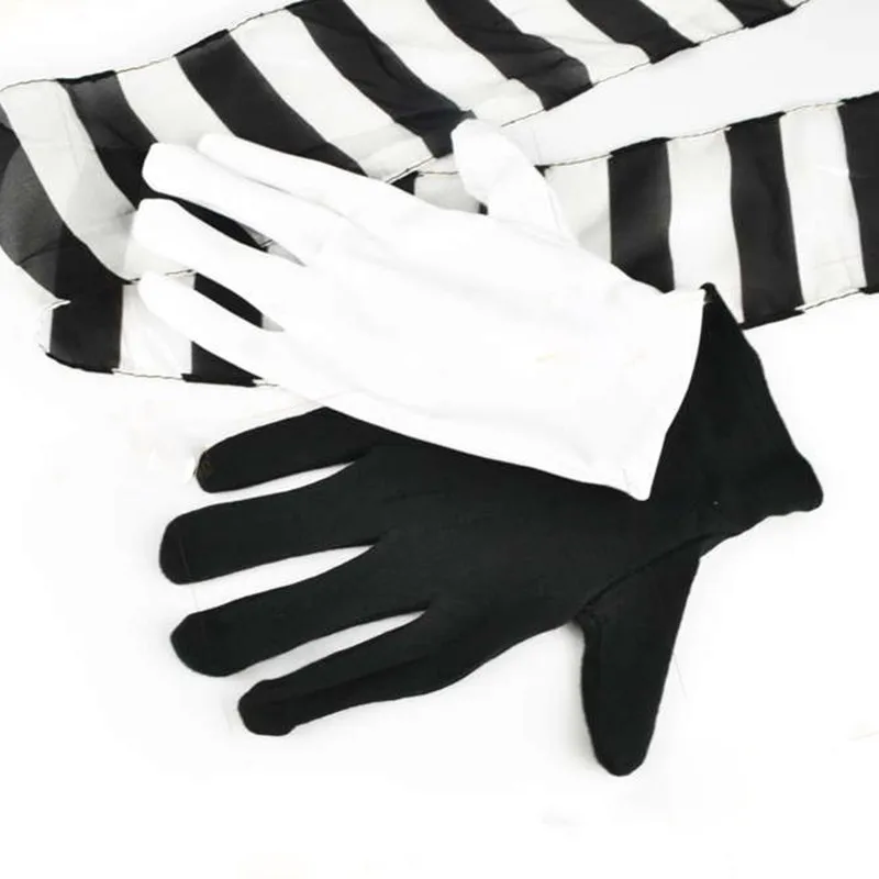 ถุงมือ To Zebra ลำแสงผ้าไหมผ้าพันคอ Street Stage Magic Tricks Magical Gimmick Magia คลาสสิก Magic Props ของเล่นเด็ก