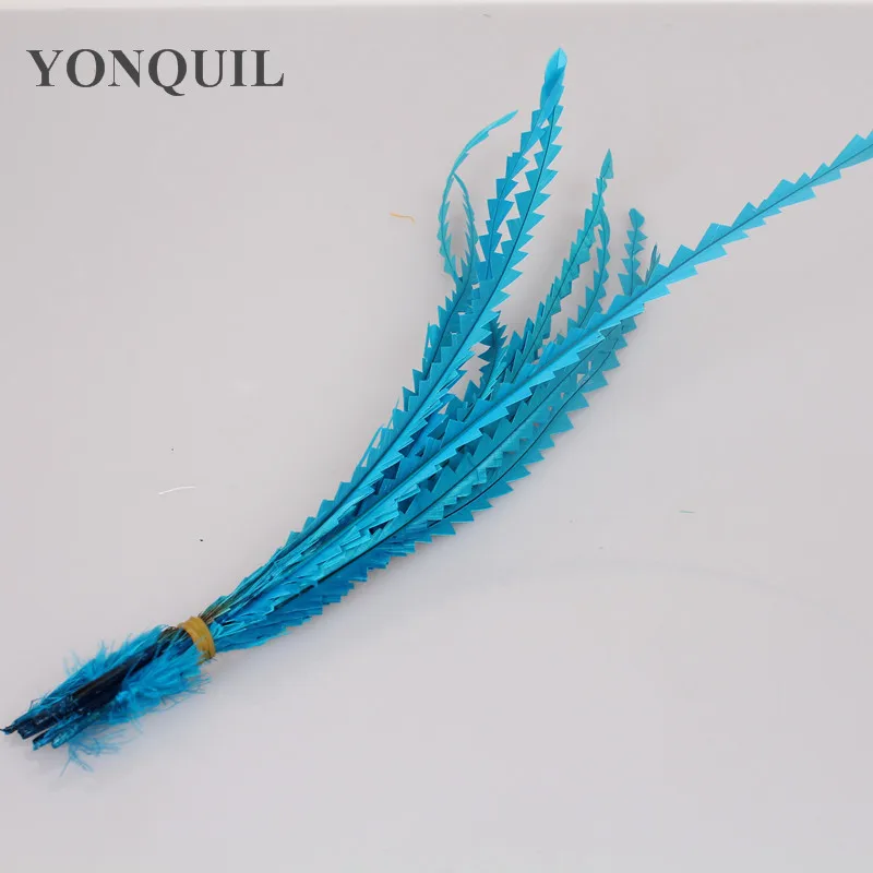 19Colors 25-35Cm Loose Coque Rooster Tail Feather Long Shaped Feathers for DIY Fascinator Hair Accessories Cocktail Church Hats