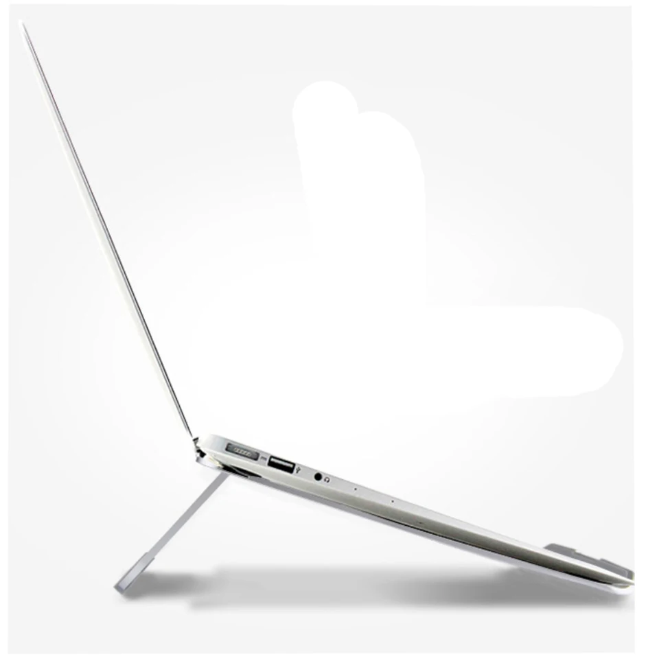 Acoki Verstelbare Hoogte Aluminium Laptop Stand Opvouwbare Draagbare Notebook Tabletten Cooling Houder Voor Macbook Air Pro Ipad