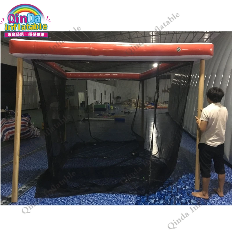 Piscina inflable de alta calidad con Red, bote de agua de Pvc de 0,9mm para protección de medusas