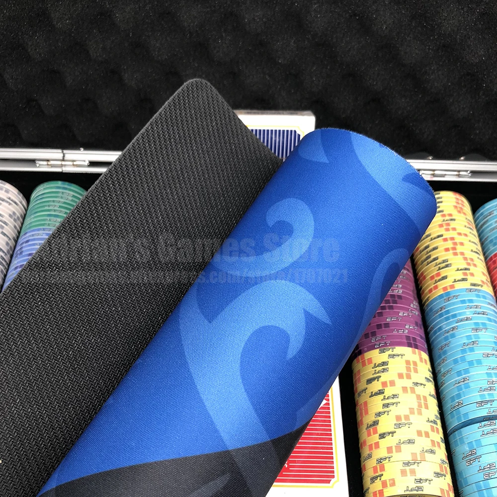 180*90cm Rubber Poker Table Cloth Texas Hold'em Poker Layouts Tablecloth 10 Players