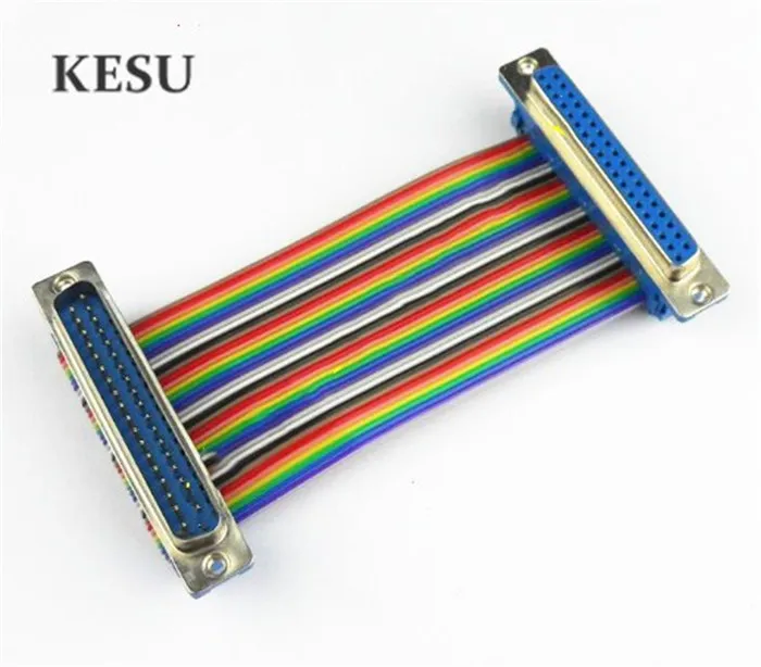 

1 шт./лот 37 Pin DB37 плоский кабель 37-Pin штекер-гнездо