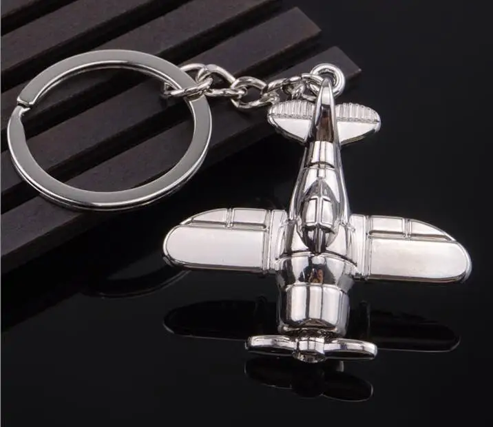 New Vintage Plane Key chain Men Fashion Car Key Ring Women Key Holder Gift Jewelry Wholesale Metal Keychains party gift jewelry