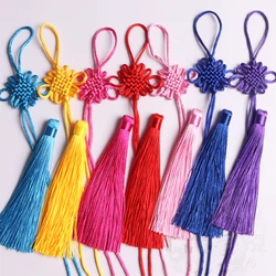 5PCS Semi Finished Chinese Knots Tassels DIY Jewelry Home Textile Curtain Garments Decorative Accessories Pendant Craft Tassels