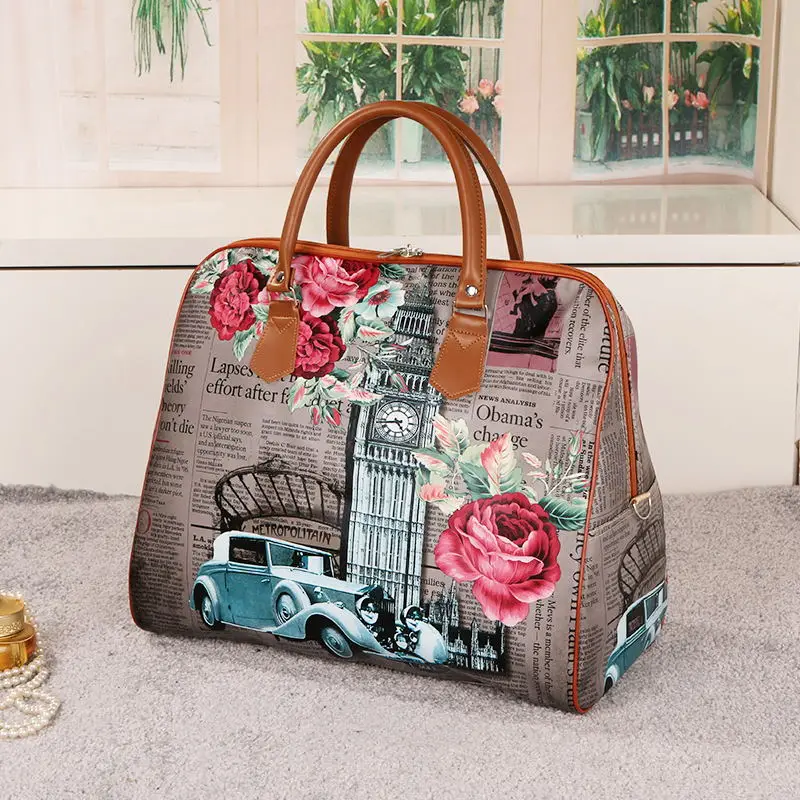 Hot Sale Famous Brands Women\'s Cartoon Bag Women Luggage Travel Bags Large Bag For Women Spain Bolsos ZL99