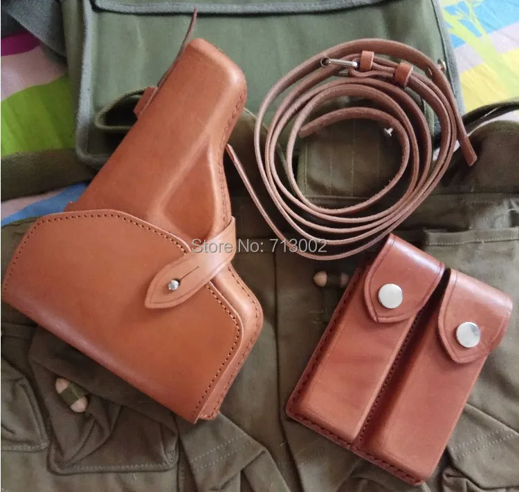 surplus-chinese-army-holster-troops-tokarev-pistol-92-type-w-ammo-pouch-braces