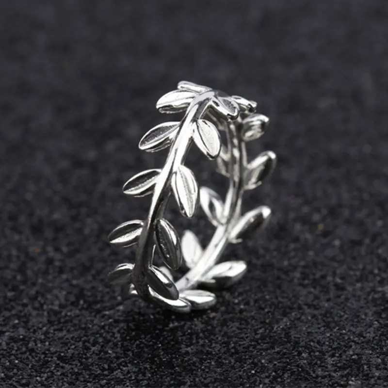 Ring Blatt – Der perfekte Hochzeits- und Alltagsring aus echtem Sterlingsilber?