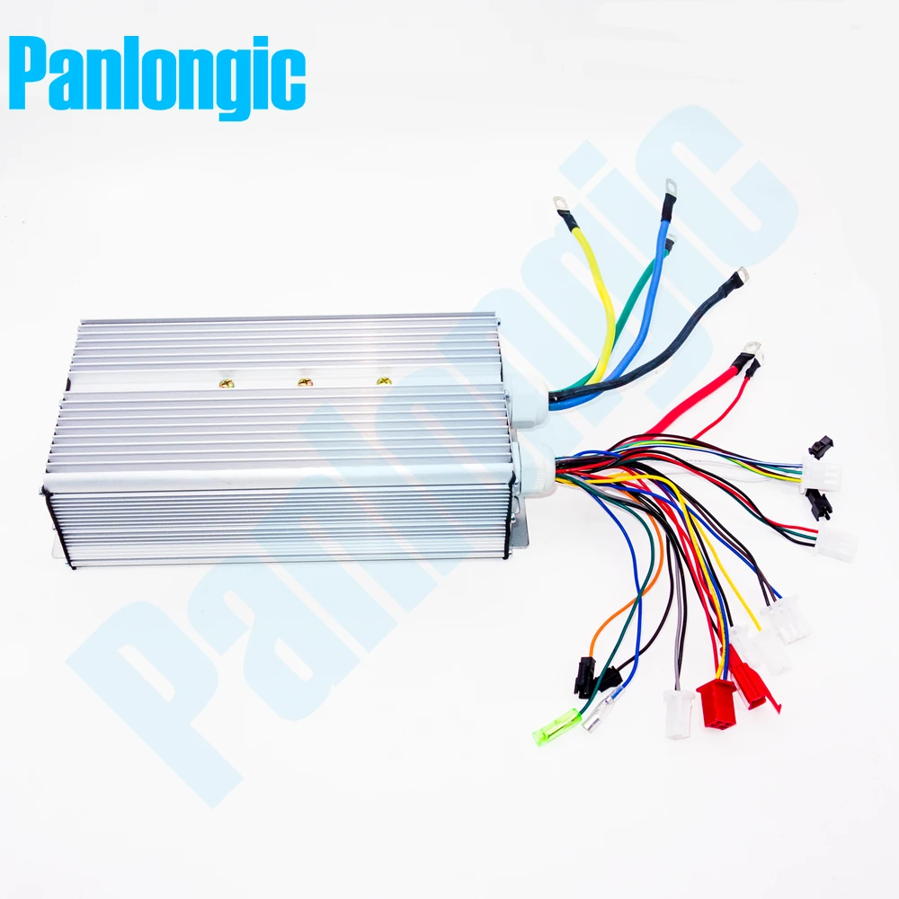 Panlongic 48-64V 2000W 2KW Electric Bicycle E-bike Scooter Brushless Controller Hub Motor BLDC Motor Controller 24 MOFSETs