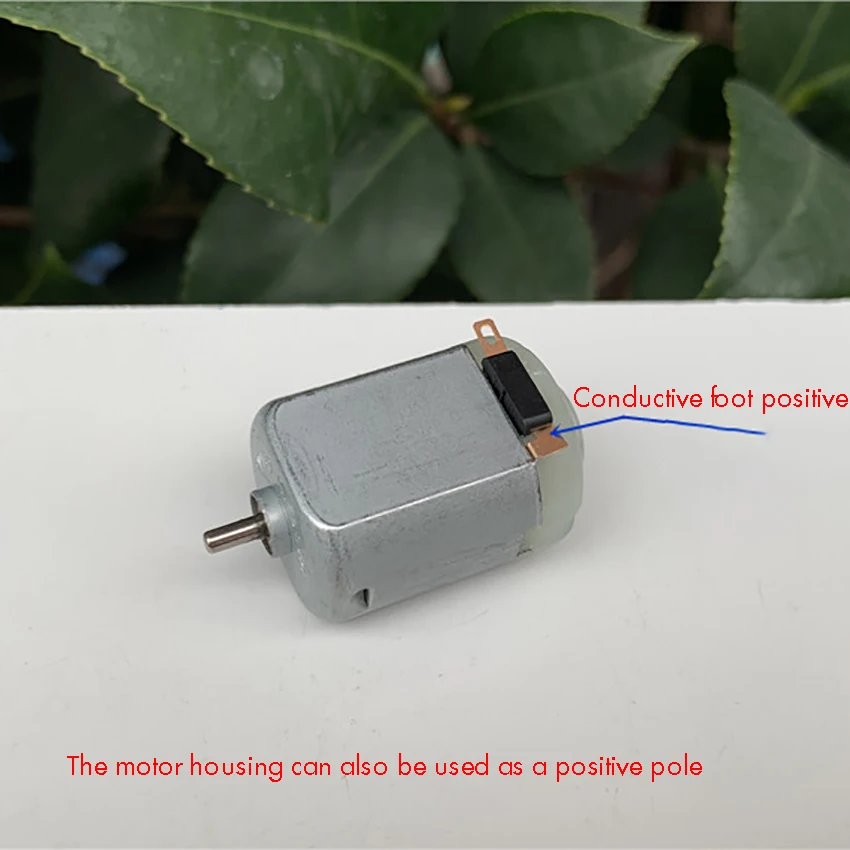 130-2270 Metal Brush Micro Motor High Speed Magnetic Motor for Toy Electric Toothbrush 3.0V-4.5V 12500-17000 rpm Shaft Dia 2mm