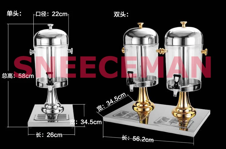 stainless steel one head juicer machine Commercial Beverage Juice Machine