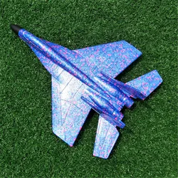 DIY Kids Toys Hand Throw Flying Glider Fighter Planes Foam Aeroplane Model Party Bag Fillers Flying Glider Plane For Kids Game