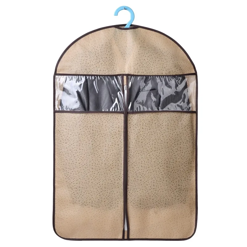 Dust Cover with Zipper for Clothes Suit Jacket T-shirt Breathable Moth Proof Garment Storage Bag Dance Clothes Protection FC105