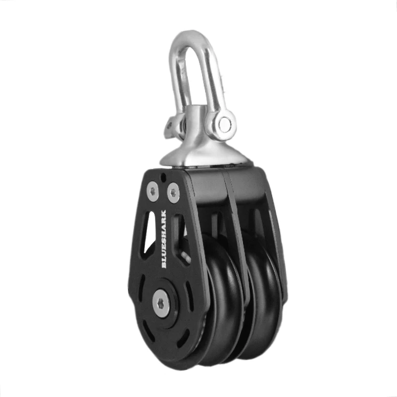 

Sailboat Hardware 75 mm 3 Inch Aluminum Double Block 2715