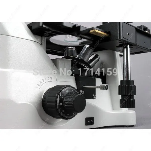 laboratory applications-AmScope Supplies 400X-600X Phase Contrast Inverted Fluorescence Microscope+3MP Camera