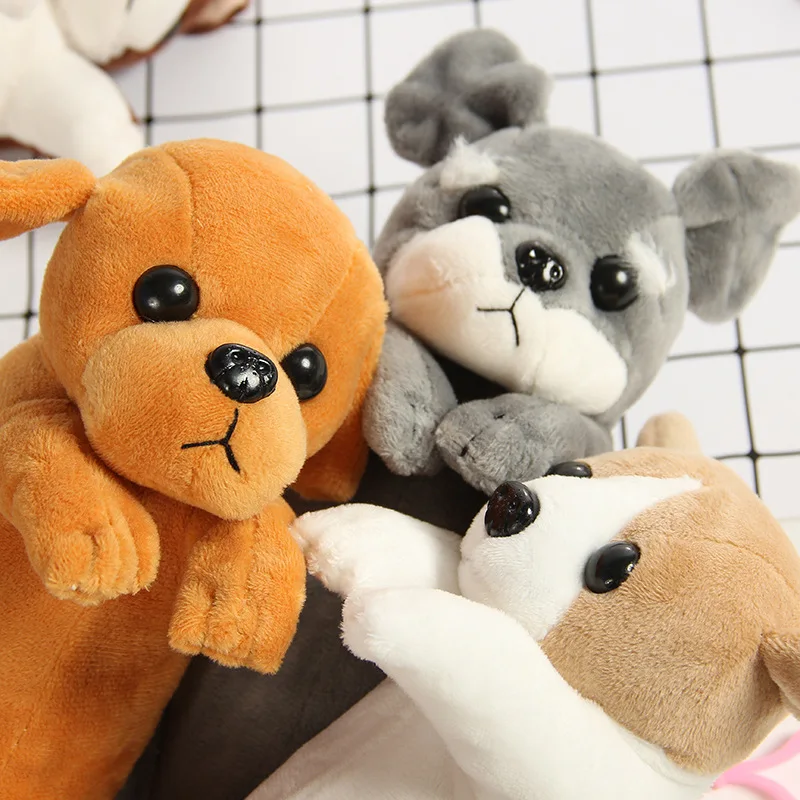 Cute cartoon plush pencil bag Husky dog puppy bag Xuena Ruiji doll Jin Maobian animal husbandry  animal pencil bag gift