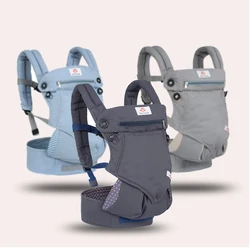 Sac à dos ergonomique pour bébé de 3 à 36 mois, écharpe en coton pour nouveau-né, ceinture de transport pour maman et papa, 360