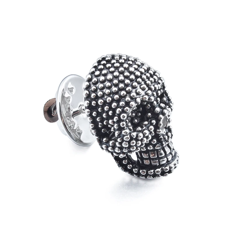 HAWSON Personalized Style Skull Shaped Lapel/Brooch Pin Accessories/Ornament for Hat/Shirt/Suit