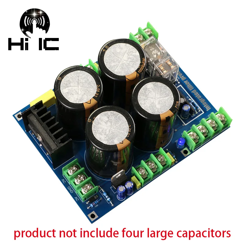 High Power Amplifier Rectifier Filter Fever Capacitor Filter Power Amplifier Board Audio Rectifier Power Supply